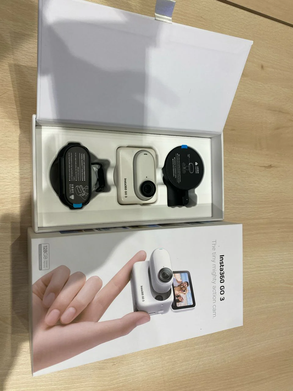 INSTA360 GO 3 128GB WHITE (DISPLAY UNIT) - Image 4